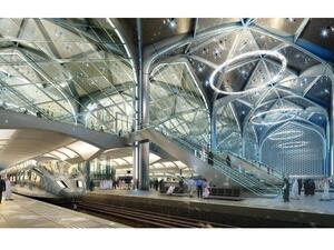 The Haramain high-speed rail link is among the Saudi infrastructure projects catching the attention of international investors. (AN)