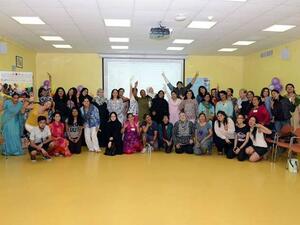 The Volunteer Team at Al Noor Training Centre For Children With Special Needs
