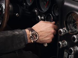Timing, technology and motorsport action are all to be found on Montblanc’s exhibition stand at this year’s Dubai International Motor Show. 