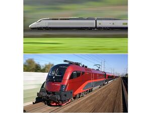 Two of the railway services offered RJ passengers