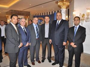 Ziyad Bin Mahfouz with guests and staff during the marketing tour last year in Istanbul