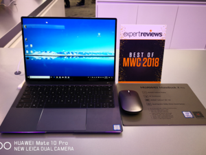 موقع Expert Reviews منح جائزة "الأفضل في MWC" لجهاز هواوي مايت بوك إكس برو.