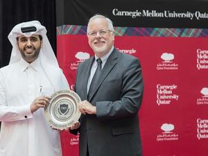 Abdulaziz Bin Nasser Al-Khalifa, CEO of Qatar Development Bank, sees cooperation with academia as a key to supporting aspiring entrepreneurs.