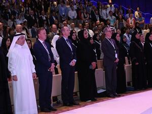 Her Excellency Sheikha Hind bint Hamad Al Thani, Vice Chairperson and Chief Executive Officer of Qatar Foundation, attends the third annual Teaching and Learning Forum