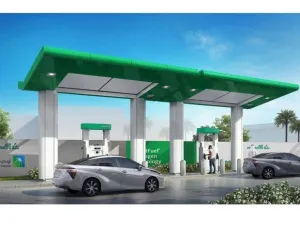 أعلنت أرامكو السعودية عن إبرام اتفاقية لإنشاء أول محطة هيدروجين في المملكة لتعبئة مركبات خلايا الوقود الهيدروجيني.