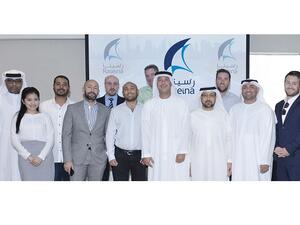 Amer Ali, CEO of Dubai Maritime City Authority accompanied by DMCA maritime operations team.