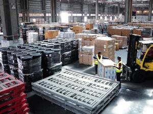 dnata cargo warehouse at DWC