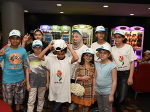 During the event
