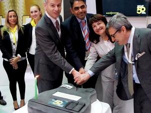 During the celebration at IDEX 2015