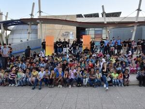 During the event