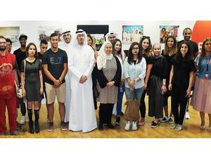 Ooredoo held an orientation workshop for the students about the company’s future vision for the field of corporate communications.