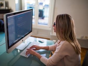 Software-induced ergonomic problems such as hand strain or wrist problems can lead to carpal tunnel syndrome if untreated. (File photo)