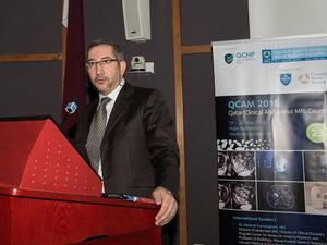 Dr. Ahmed Omar, Chairman of Clinical Imaging and Chairperson of the Qatar Clinical Abdominal MRI Course