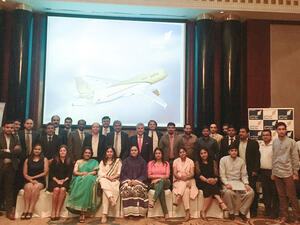 The event was hosted by Gulf Air’s senior manager sales, Saad Al Qinni. (Trade Arabia)