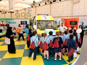 During the event