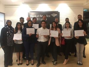 The workshops introduced students to various aspects of entrepreneurship through practical activities overseen by corporate mentors. 