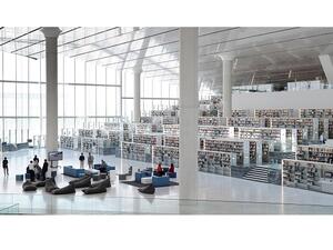 The new Qatar National Library (QNL) building will open its doors to the public for the first time on Tuesday.