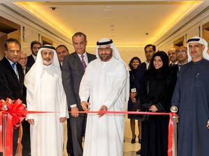 H.E. Abdulla Abdul Rahman Al Shaibani, Secretary General of the Executive Council of Dubai inaugurates the IBM Studio – Dubai with IBM Executives