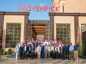 Mövenpick’s President and CEO Oliver Chavy and Craig Cochrane Senior VP Human Resources opened the latest edition of the company’s Business Academy.