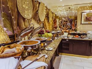 The Ramadan Iftar buffet, priced at AED89 per person, promises an evening of great food, good company and a comfortable venue.