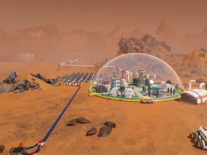 The UAE is building a Mars City in the desert near Dubai for visitors to get a taste of what life is going to be like on Mars. (Dubai Media Office)
