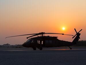 “We’ve created a joint venture to produce 150 Blackhawks in Saudi Arabia.” - Alan Chinoda, CEO of Lockheed’s Saudi business (Shutterstock) “We’ve created a joint venture to produce 150 Blackhawks in Saudi Arabia.” - Alan Chinoda, CEO of Lockheed’s Saudi business (Shutterstock)