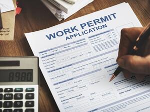 Work permits were cancelled after confirming the relevant information with Ministry of Interior. (Shutterstock)