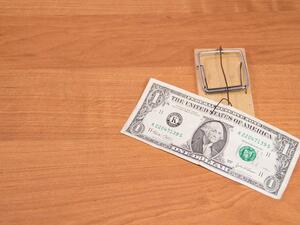 Sign 1: You don't have a budget. (Shutterstock)