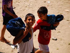 Under the theme of “Gaza Deserves to Live,” the drive is aimed at pushing forward the development and reconstruction of Gaza. (Shutterstock)