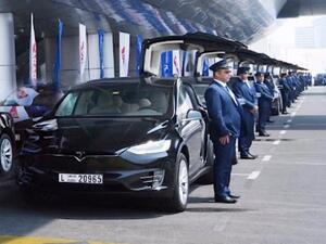 Dubai received the cars as part of a deal for 200 vehicles signed with Tesla in February. 