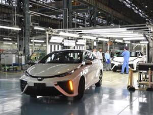 أعلنت شركة تويوتا أنها أوقفت إنتاج جميع سياراتها في وطنها الأم اليابان