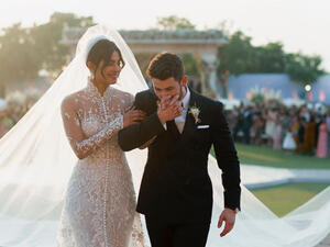The couple married in two separate ceremonies (Source: Nickjonas / Instagram ) 