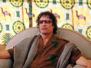 معمر القذافي