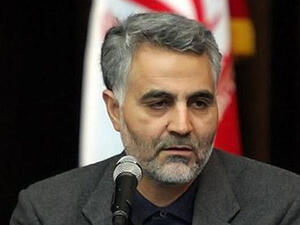 قائد فيلق القدس الإيراني قاسم سليماني 