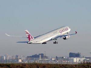 Qatar Airways on Monday said it has suspended all flights to Saudi Arabia until June 6. (Remy Gabalda/ AFP) Qatar Airways on Monday said it has suspended all flights to Saudi Arabia until June 6. (Remy Gabalda/ AFP)