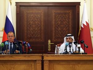  لافروف وصل الدوحة الاثنين في مستهل جولة خليجية