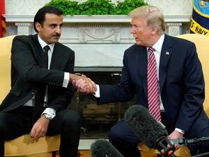 قطر: ترامب وتميم متفقان على ضرورة إنهاء الأزمة الخليجية
