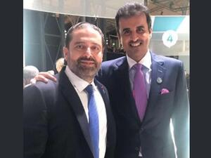 الحريري ربما يكون أراد إيصال رسالة إلى أمير قطر من السعودية، لطي الخلاف الذي بدأ منذ نحو عام ونصف