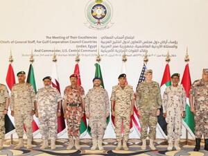 غانم شارك في اجتماع القيادة المركزية الأمريكية الذي عقد في الرياض 
