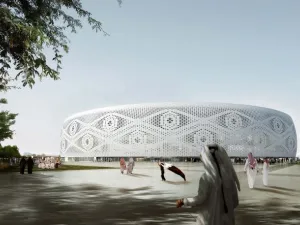 The Al Thumama Stadium is set for completion in 2020 and will seat 40,000 spectators. (Photo supplied)