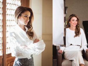 تبهرنا دائماً الملكة رانيا العبدالله ملكة الأناقة والذوق الرفيع بذوقها المرهف