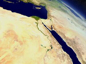 The project is the world’s first zone to extend across three countries, stretching its borders into neighboring Jordan and Egypt. (Shutterstock) The project is the world’s first zone to extend across three countries, stretching its borders into neighboring Jordan and Egypt. (Shutterstock)