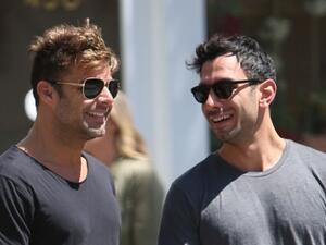 النجم العالمي ريكي مارتن 