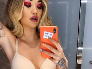 Rita joined the cast of 'Detective Pikachu' in February last year  (Source: Ritaora / Instagram )