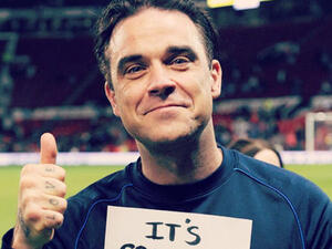 Robbie Williams' daughter will reportedly be a flower girl  (Source: robbiewilliams / Instagram ) 