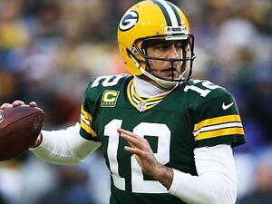 Aaron Rodgers' words are a refreshing reminder that sports stars can use their influence to combat bigotry. (AFP/Chris Graythen)