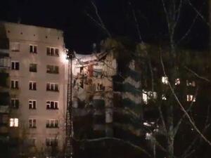 قتلى وجرحى بانهيار مبنى سكني إثر انفجار للغاز جنوبي روسيا
