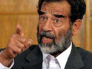The dictator's image mysteriously appeared overnight
