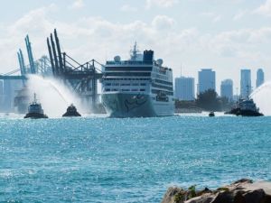 السفينة السياحية تحمل 700 راكب من المقرر أن تصل إلى هافانا الاثنين - أ ف ب
