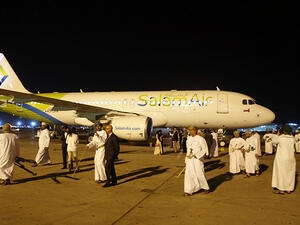 Salam Air has flown more than 223,765 guests over its first six months of operations. (AFP) Salam Air has flown more than 223,765 guests over its first six months of operations. (AFP)